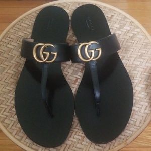 Gucci Double G Flip Flops/Sandals